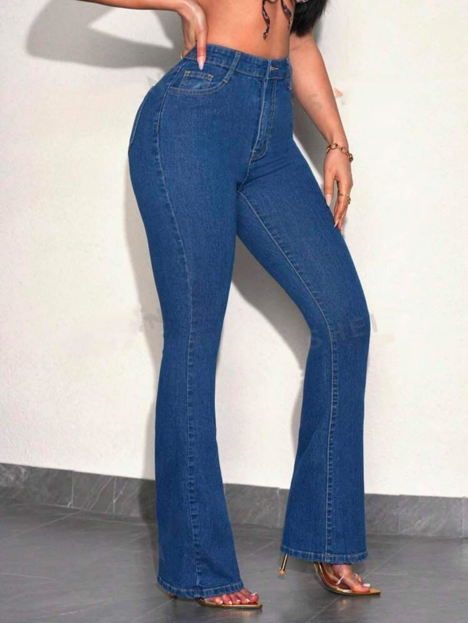 High Waist Boot Cut Denim