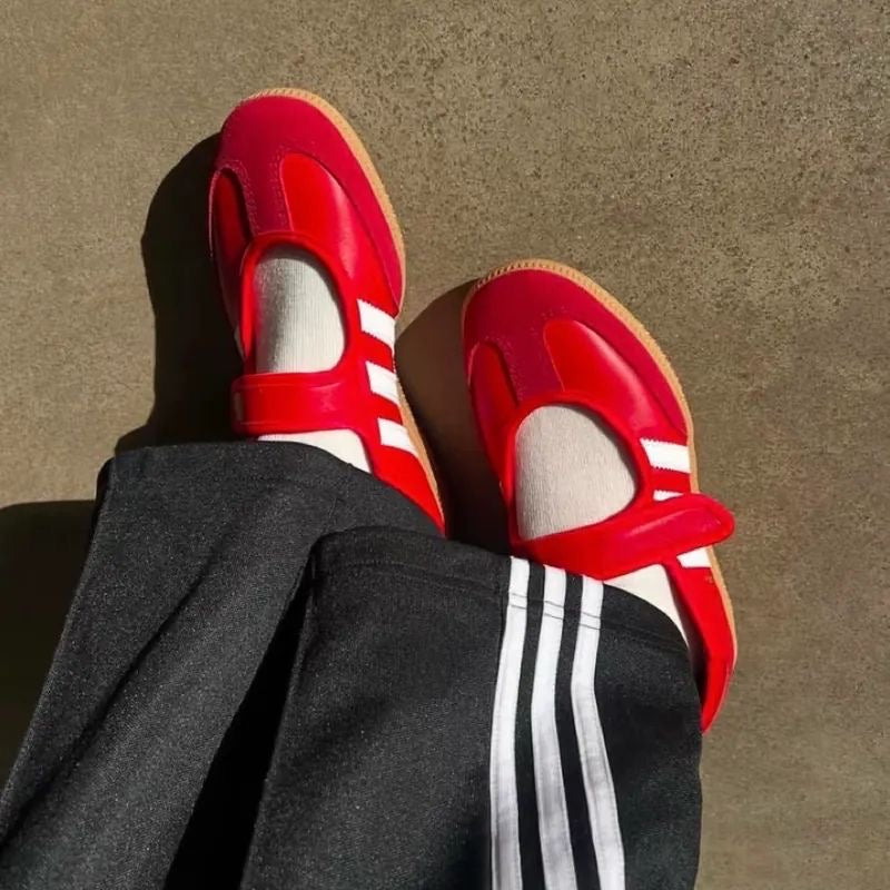 ADIDAS ORIGINALS SAMBA MARY JANE RED COLOR