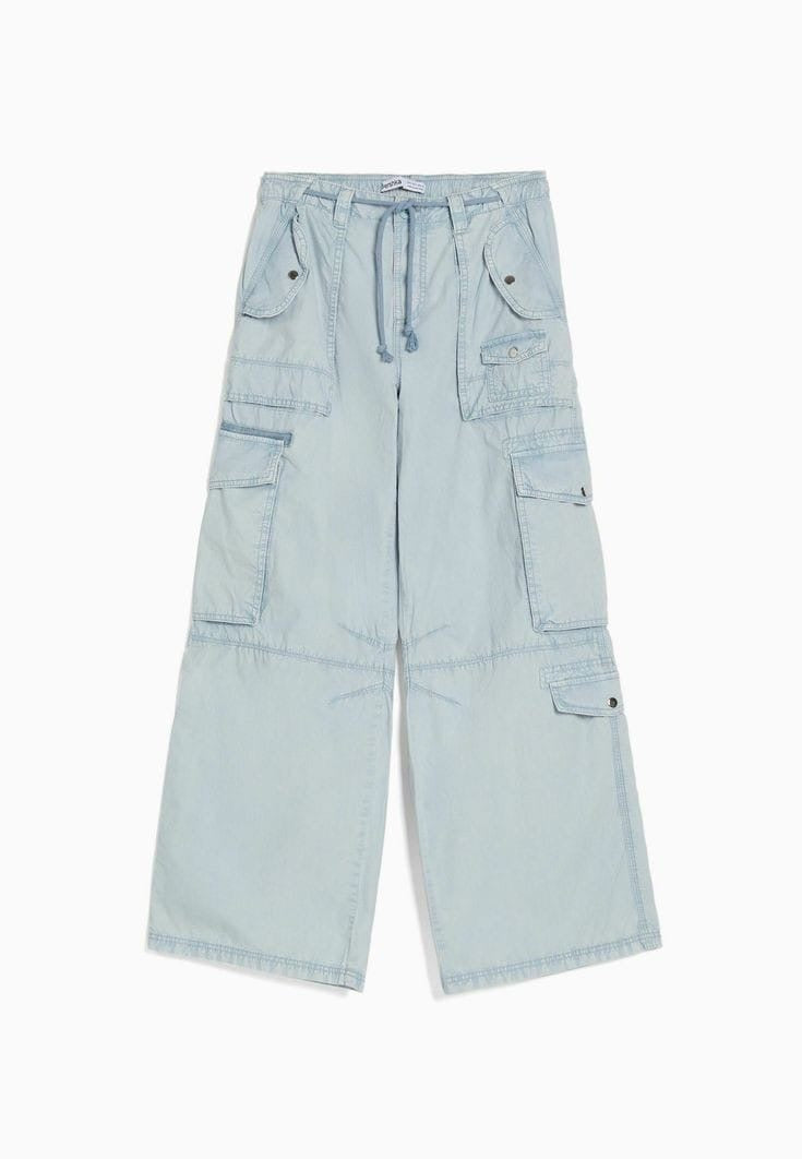Bareshka Brand*
Faded Multi Pocket Relexed fit Pant