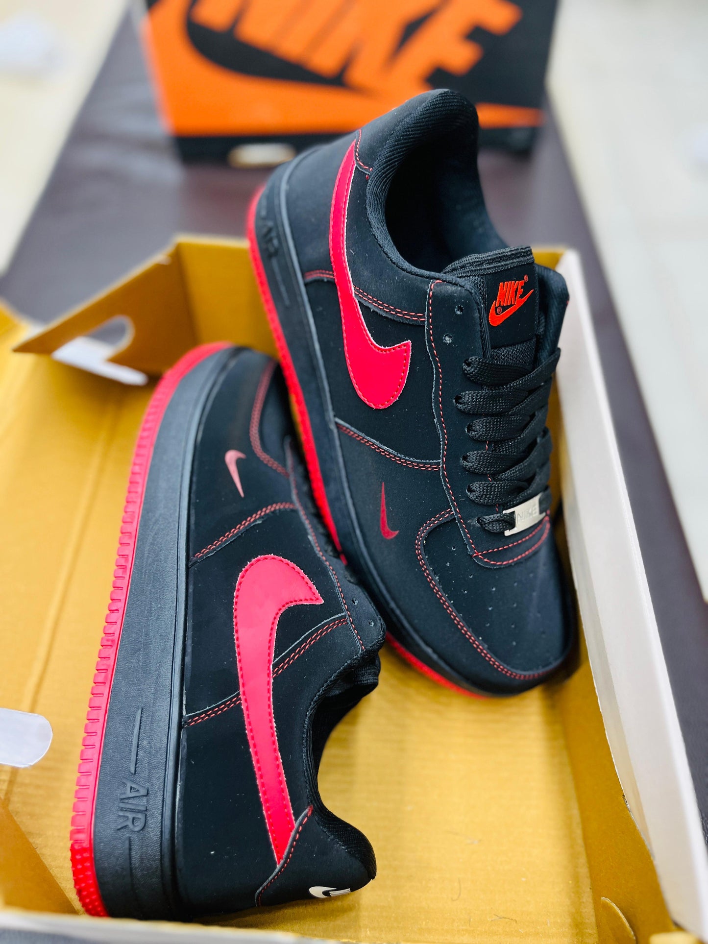 nike red ls