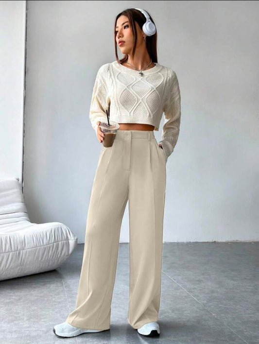 Unisex Korean wide leg Pants