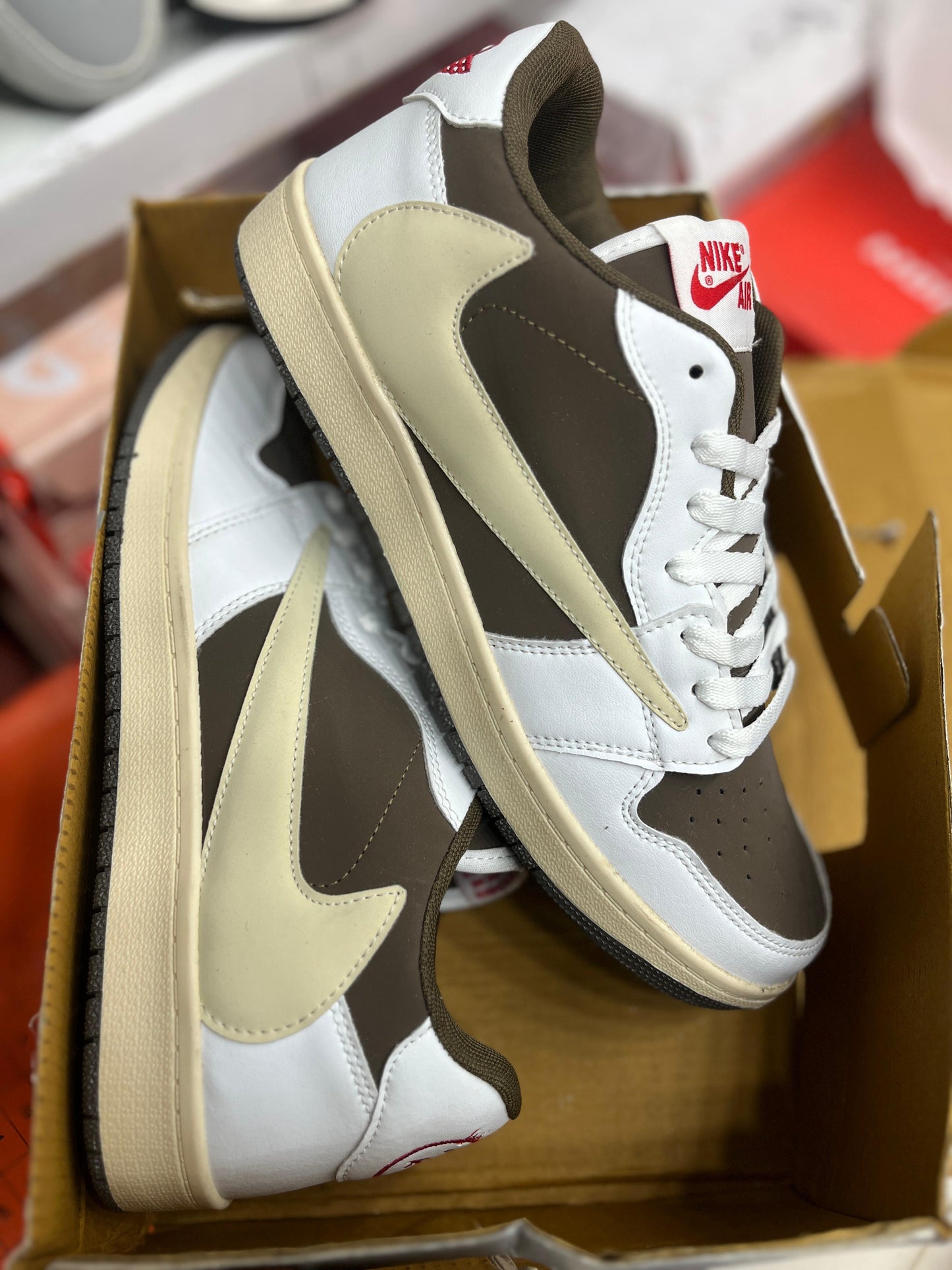 NIKE AJ 1 LOW x TRAVIS SCOTT 7a quality