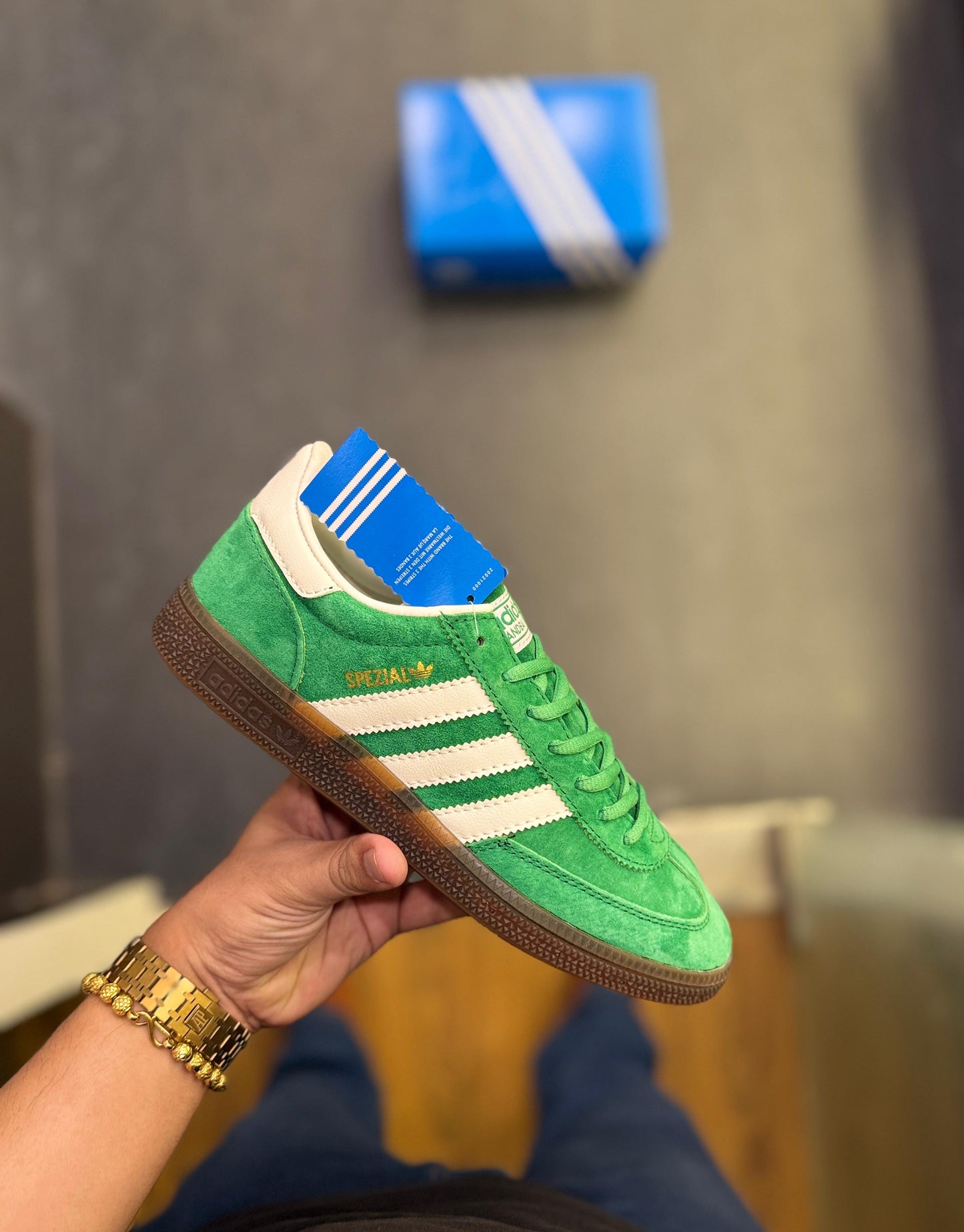 ADIDAS ORIGINALS HANDBALL SPEZIAL GREEN