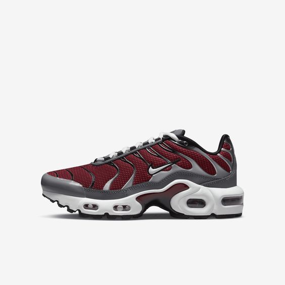 Nike Airmax plus team red cool grey