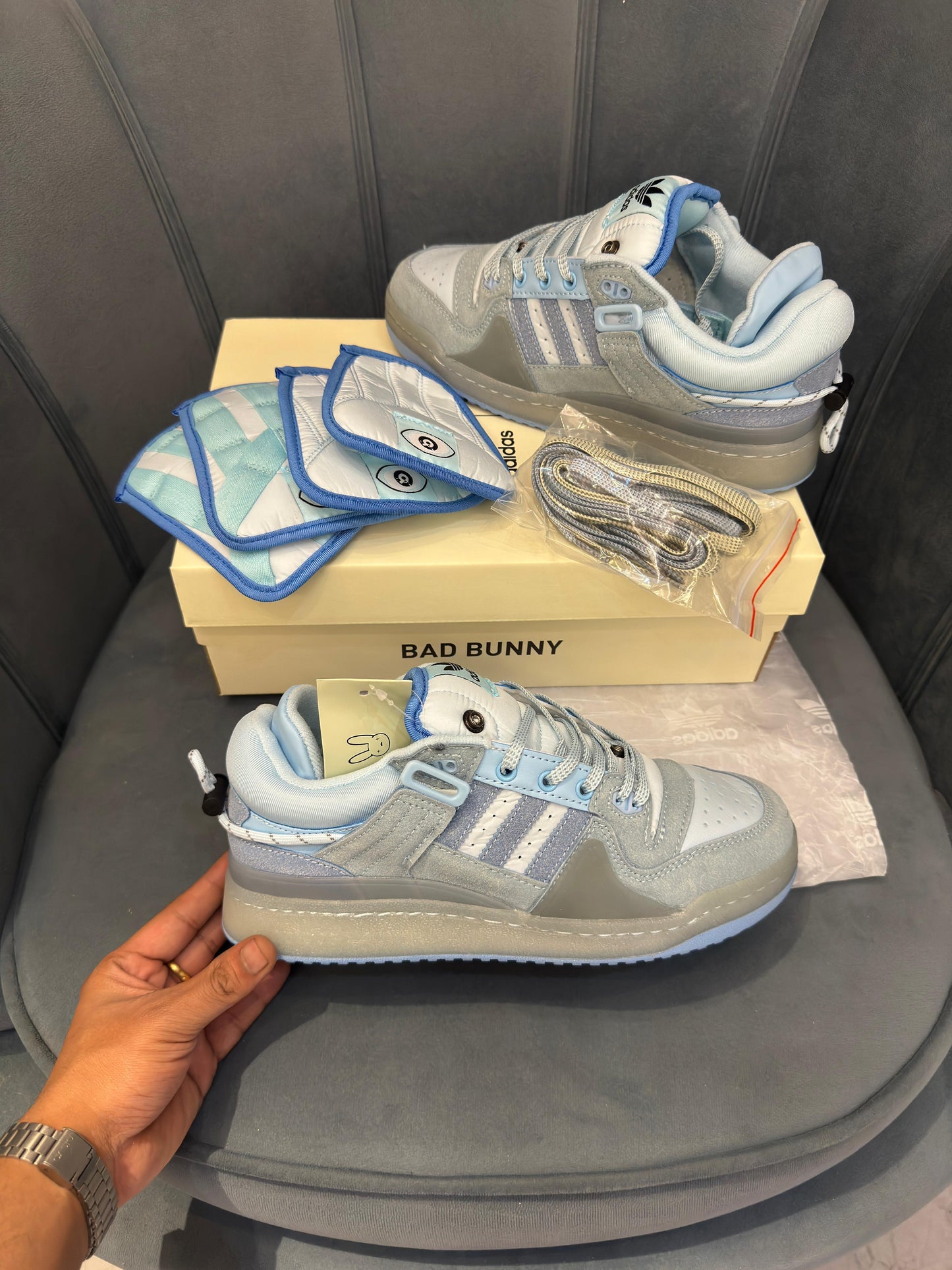 Adidas Bad bunny Blue