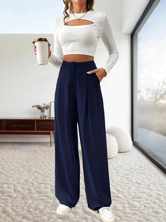 Korean wide leg Pants