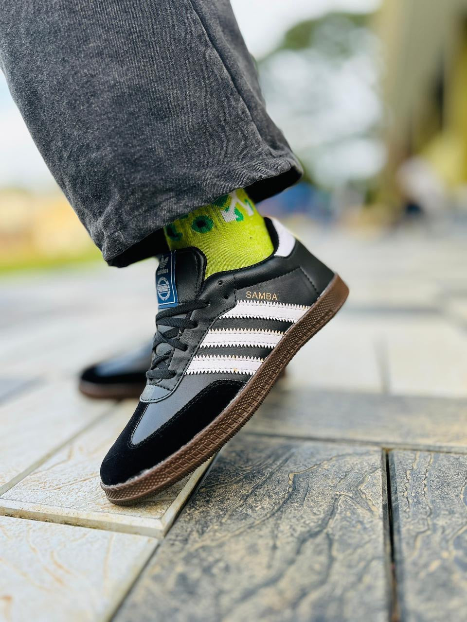 ADIDAS SAMBA BLACK WHITE