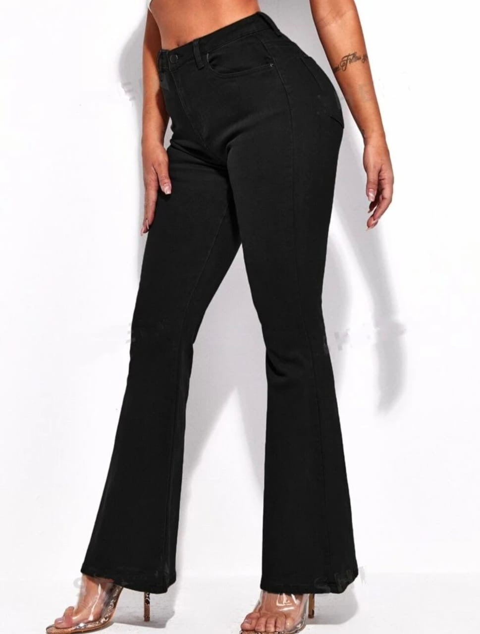 High Waist Boot Cut Denim