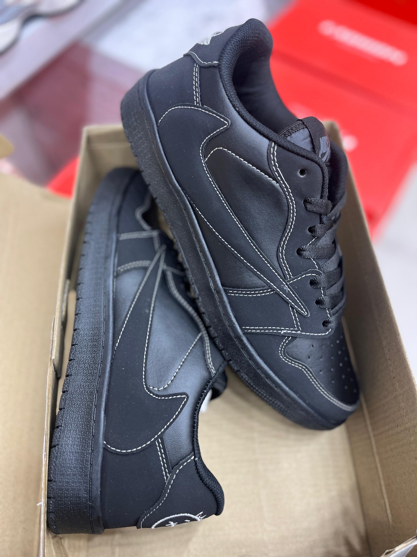 NIKE AJ 1 LOW x TRAVIS SCOTT 7a quality