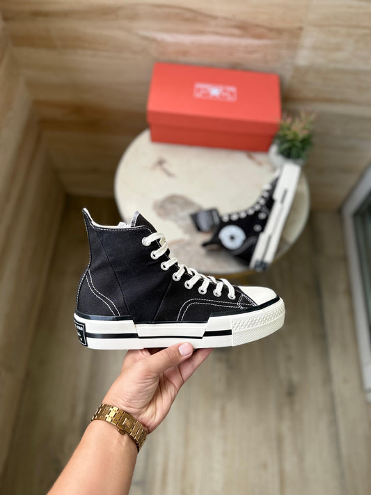 CONVERSE CHUCK MID PLUS BLACK WHITE