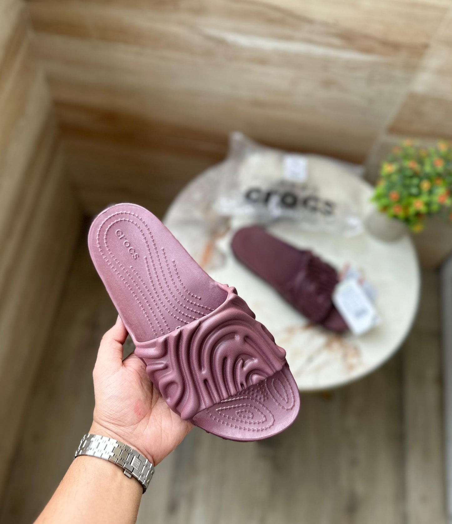 CROCS X SALEHE BEMBURRY POLEX MAROON