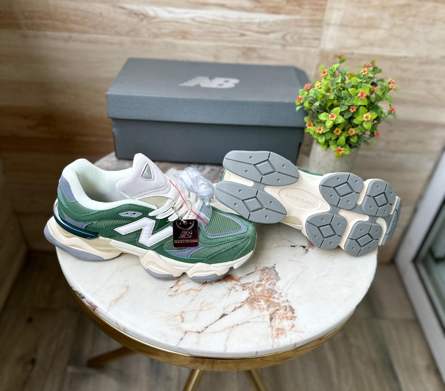 New Balance 9060 nori green