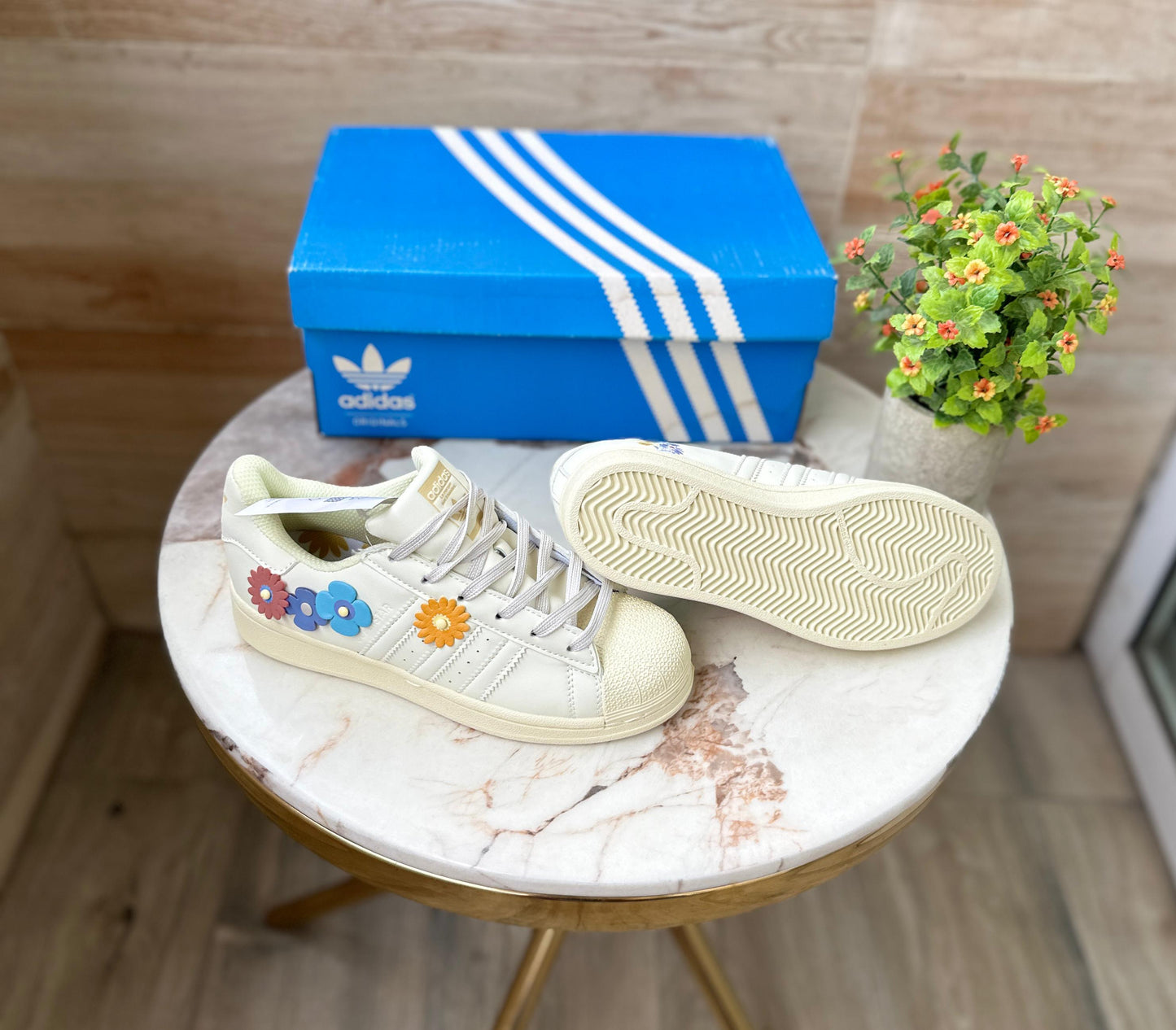 ADIDAS SUPERSTAR FLORAL