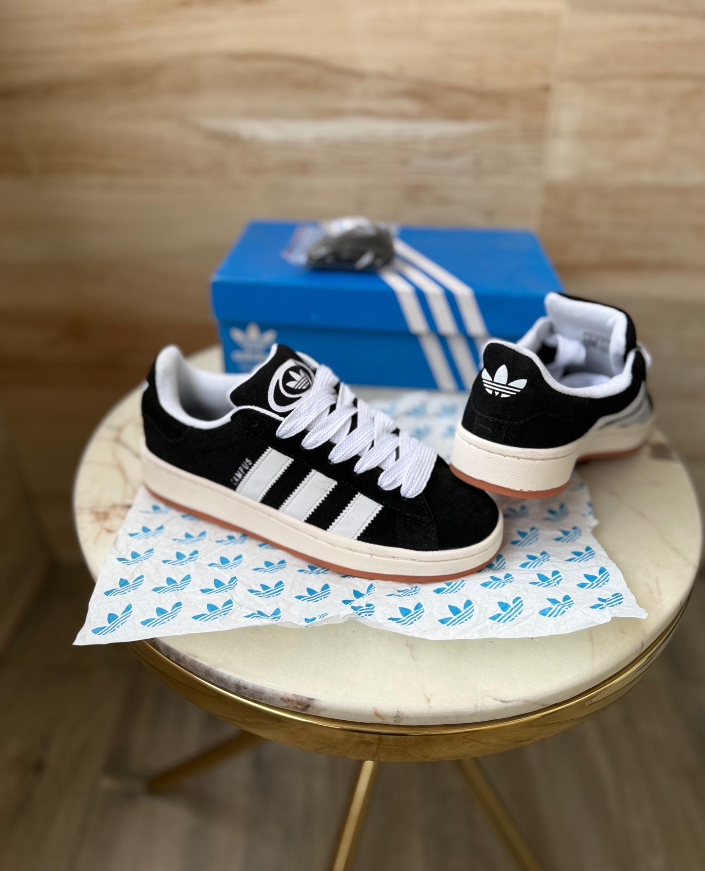 ADIDAS CAMPUS BASIC BLACK BROWN