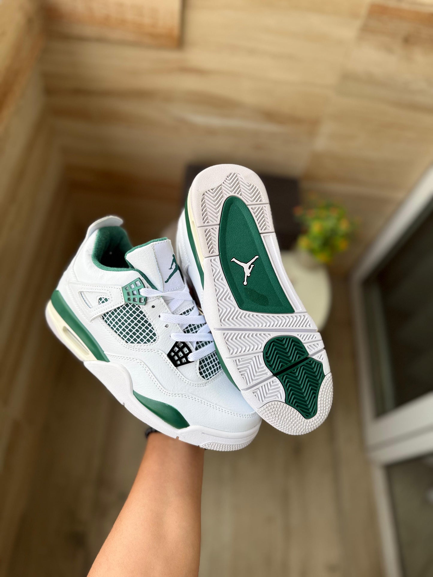 AIR JORDAN RETRO 4 OXIDISED GREEN