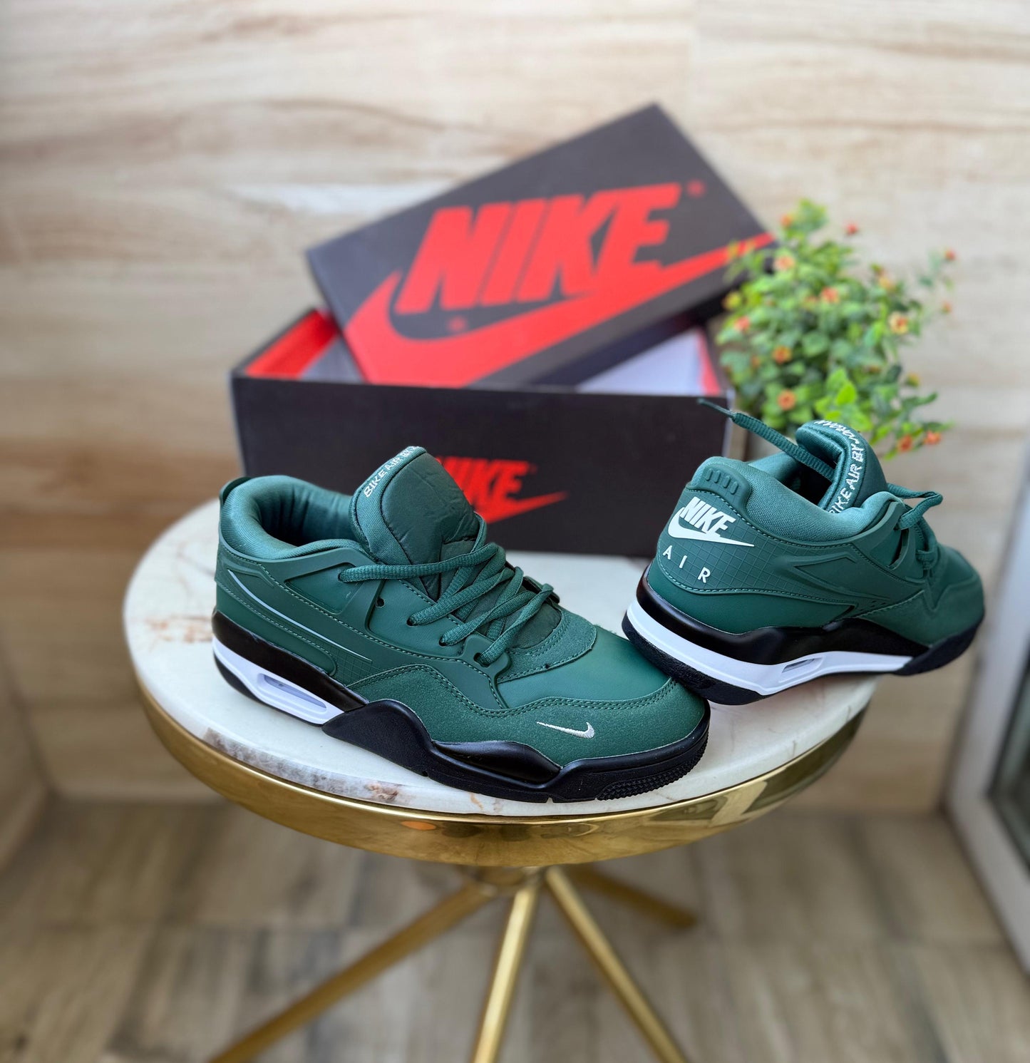 AIR JORDANS 4 RM NIGEL PRO GREEN EDTN