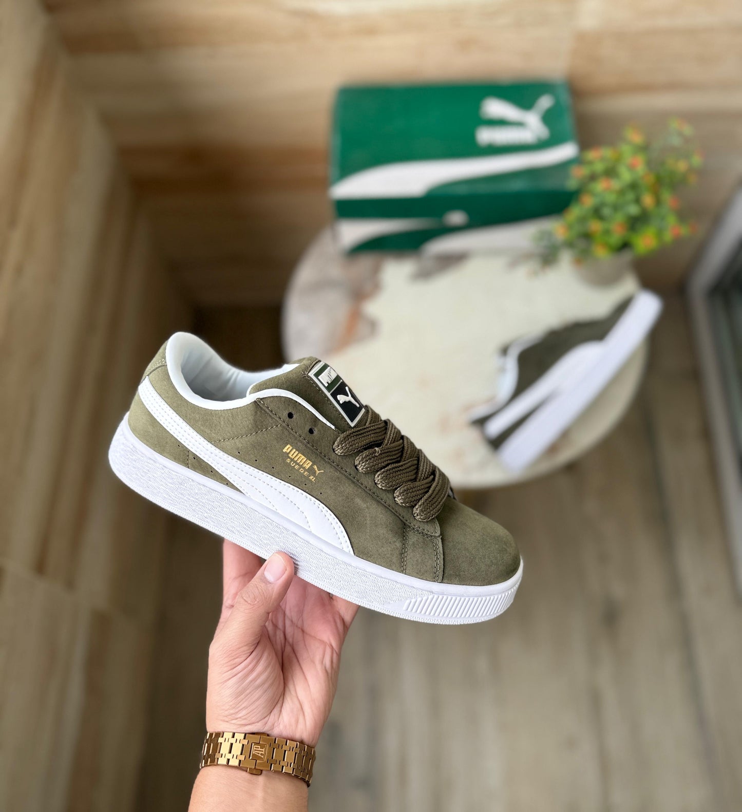 PUMA CLASSIC XL ARMY GREEN