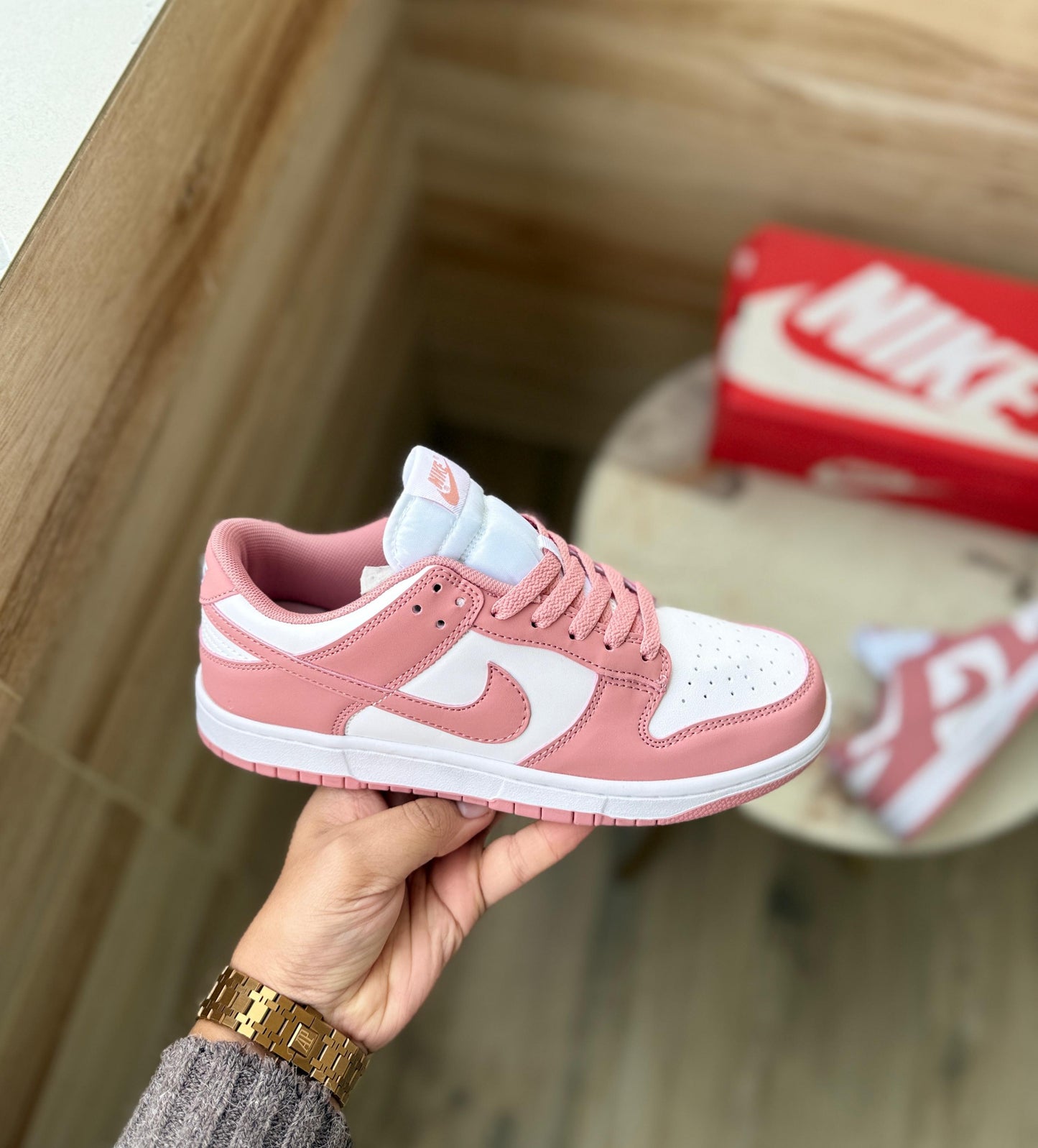 NIKE SB DUNK WHISKER ROSE PINK