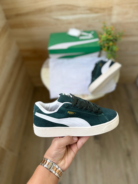 PUMA CLASSIC SUEDE XLG DARK GREEN