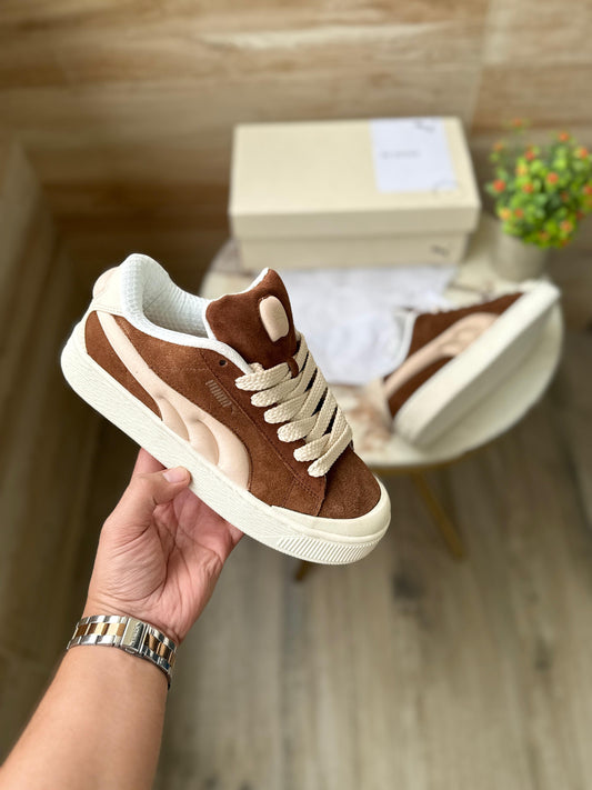 PUMA XL SUEDE CRUSH BROWN WHITE
