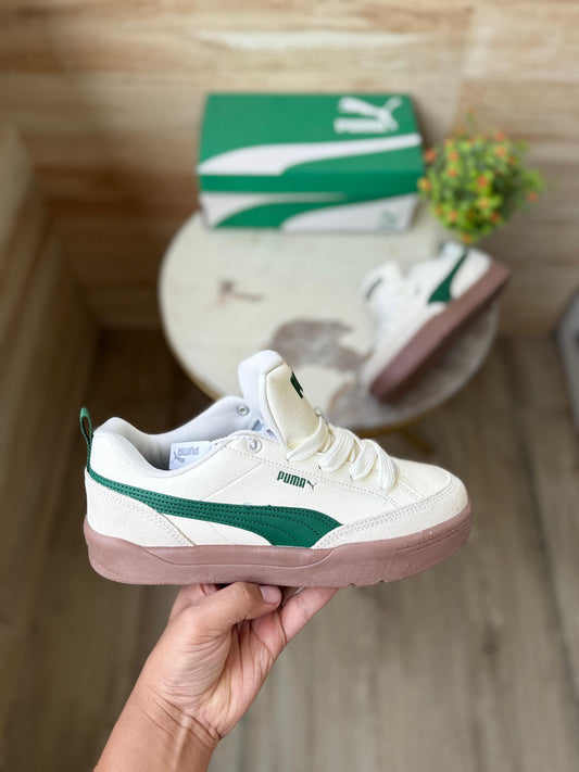 PUMA LIFESTYLE PARK WHITE GREEN