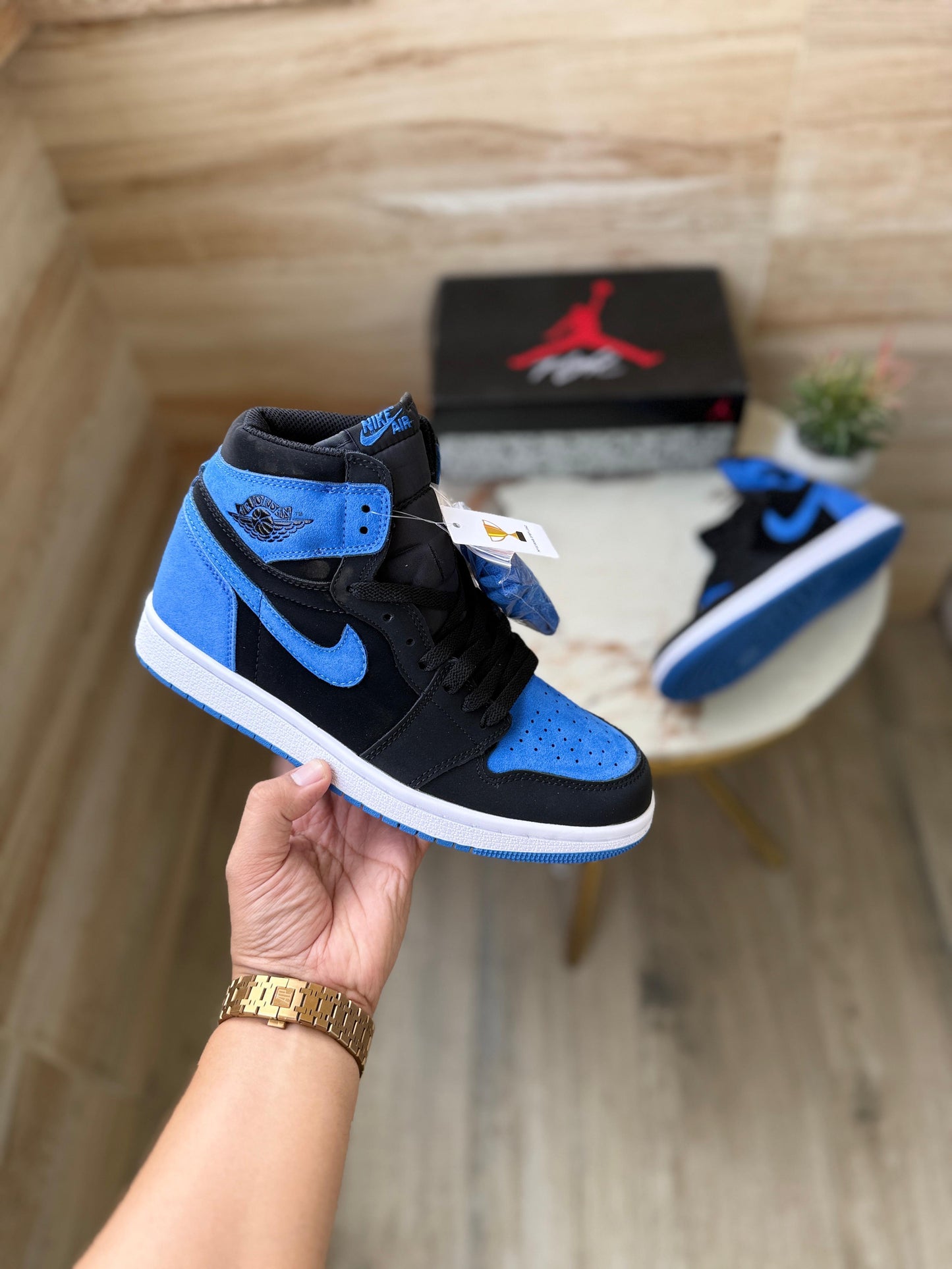 AIR JORDANS RETRO 1 HIGH ROYAL REIMAGINED