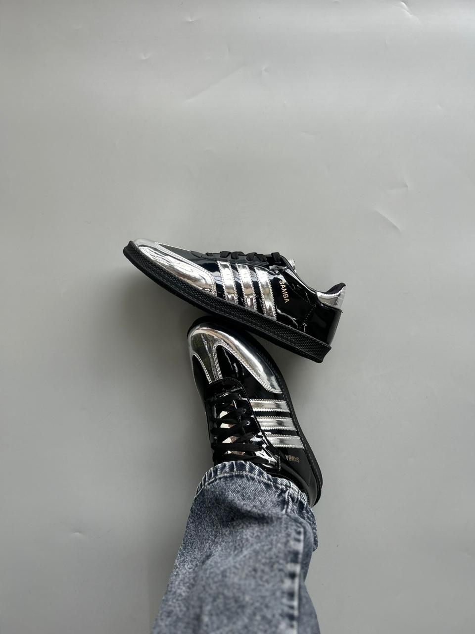 ADIDAS SAMBA ATMOS BLACK SILVER