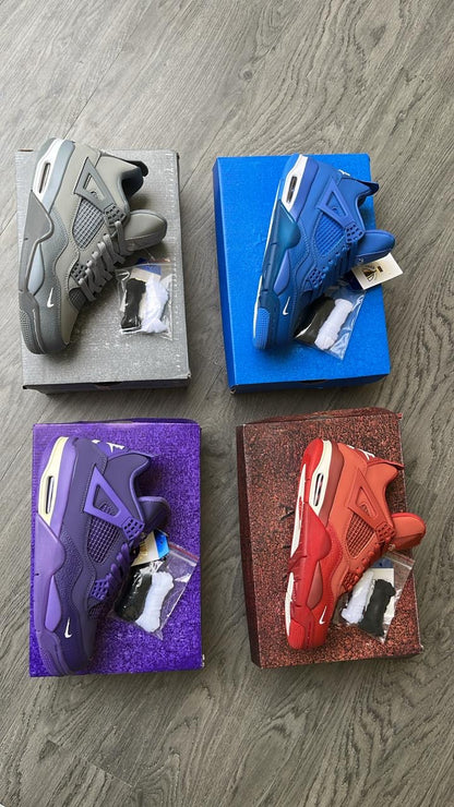 AIR JORDANS RETRO 4 NIGEL SYLVESTER BRICK BY BRICK