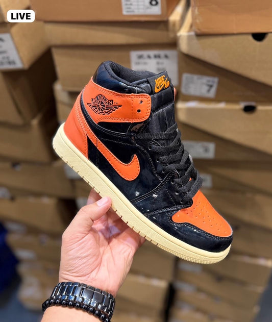 AIR JORDANS RETRO 1 SHATTERED 3.0 PATENT