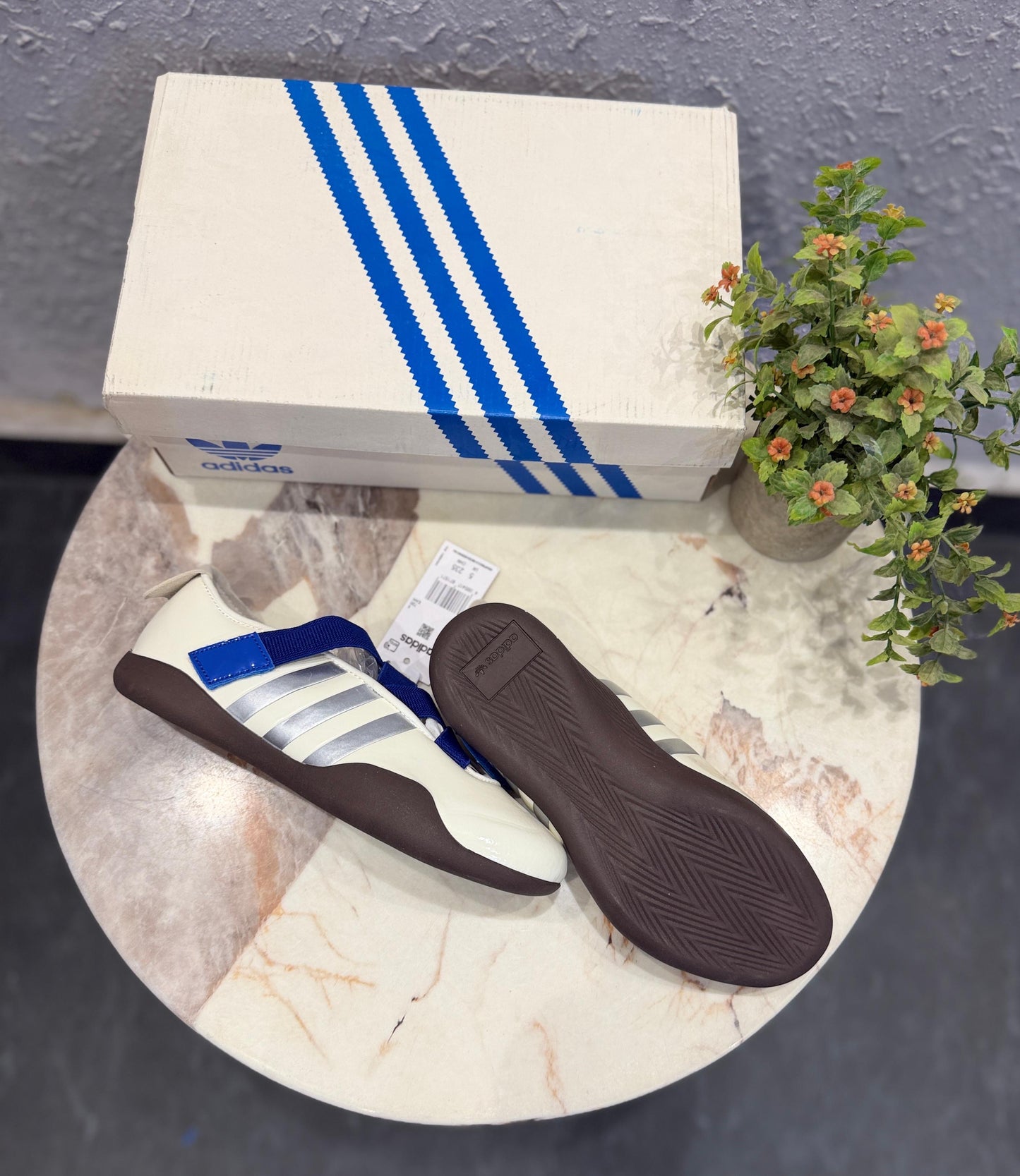 ADIDAS ORIGINALS TAEKWONDO CLOT WHITE BLUE