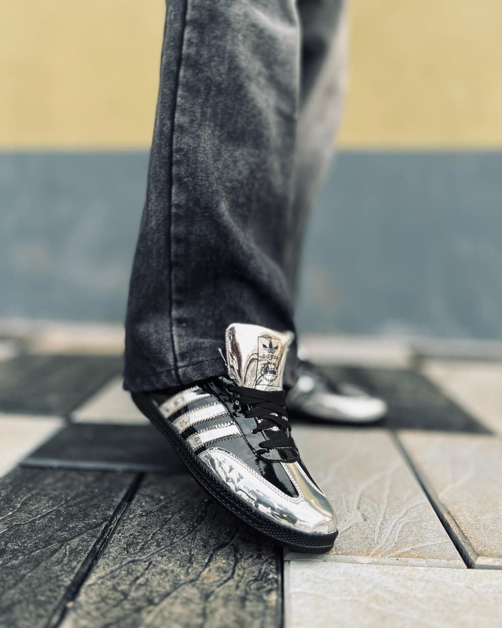 ADIDAS SAMBA ATMOS BLACK SILVER