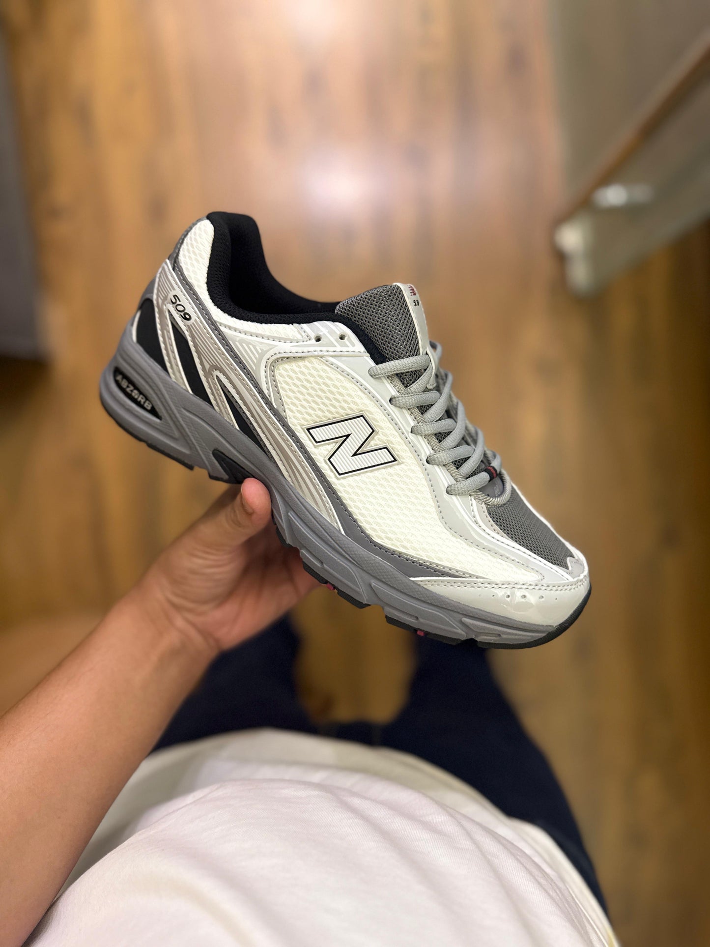 NEW BALANCE 509 WHITE GREY