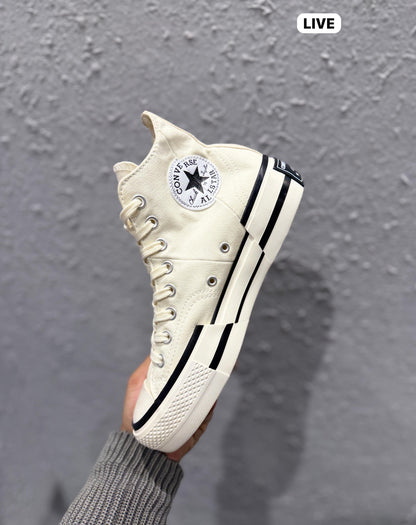 CONVERSE CHUCK MID PLUS WHITE