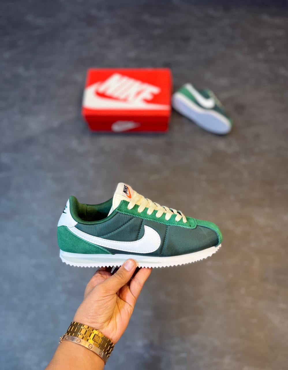 NIKE CORTEZ FIR GREEN