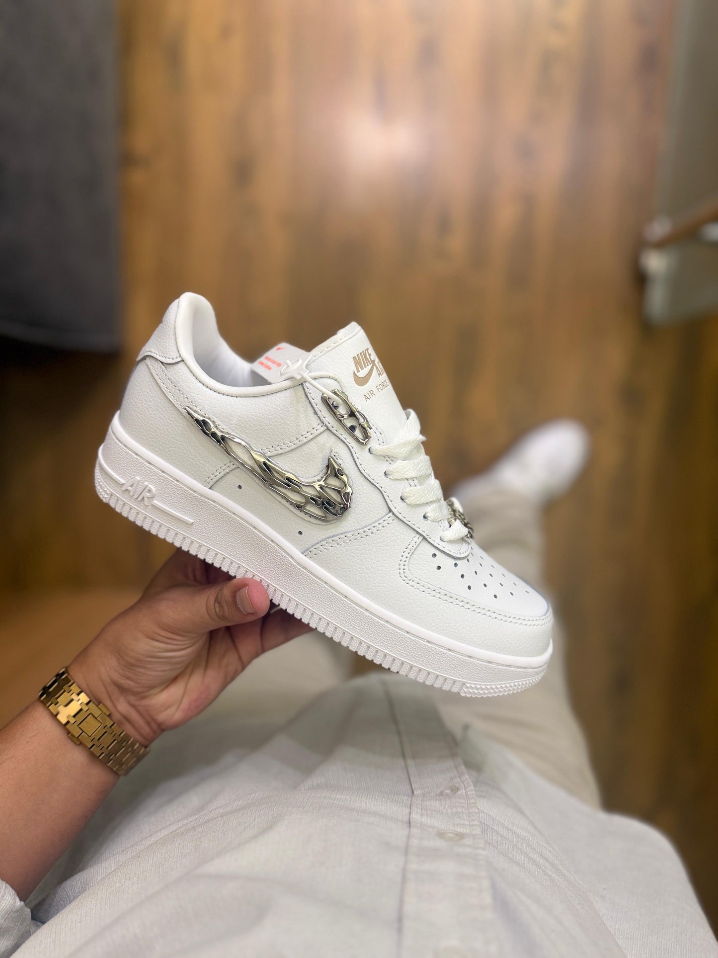 NIKE AIRFORCE 1 MOLTEN METAL