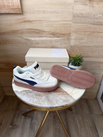PUMA LIFESTYLE PARK WHITE NAVY