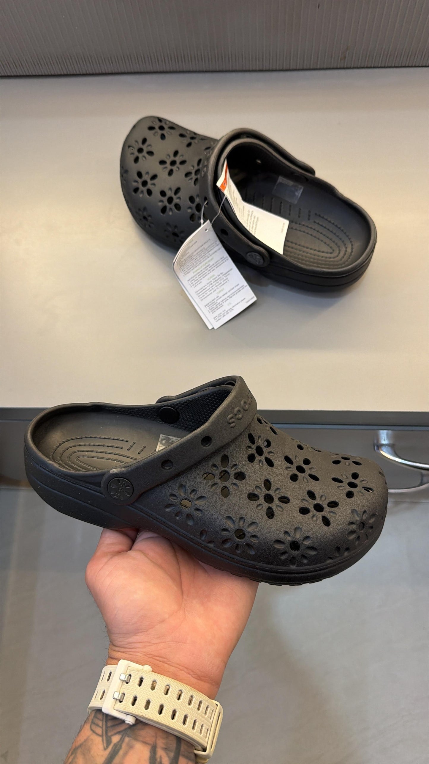 CROCS CLASSIC FLORAL GIRLS