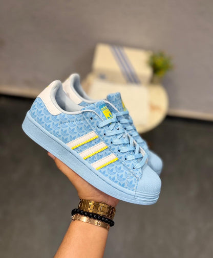 ADIDAS SUPERSTAR 2ND GENERATION SKY IMPRINT LOGO
