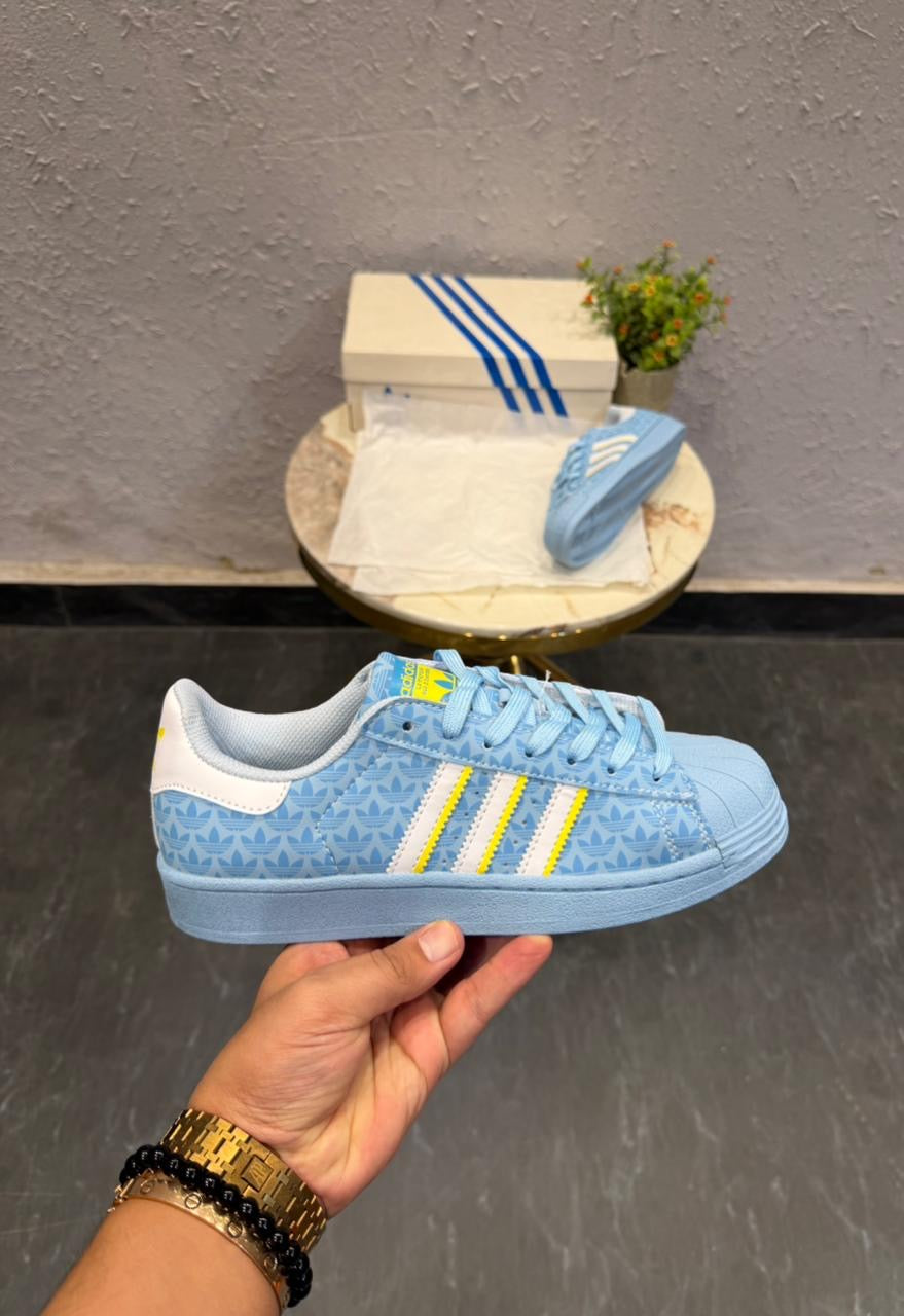 ADIDAS SUPERSTAR 2ND GENERATION SKY IMPRINT LOGO