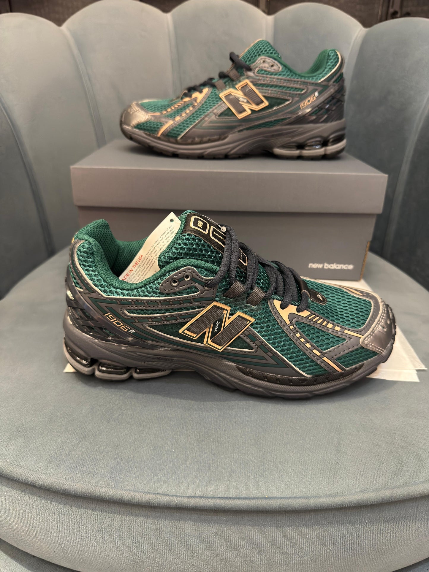 NEW BALANCE 1906 TRAIL GREEN MIX