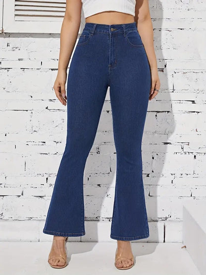 High Waist Bootcut Denim