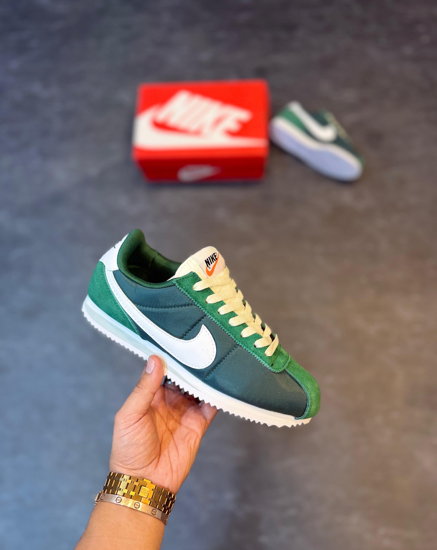 NIKE CORTEZ FIR GREEN