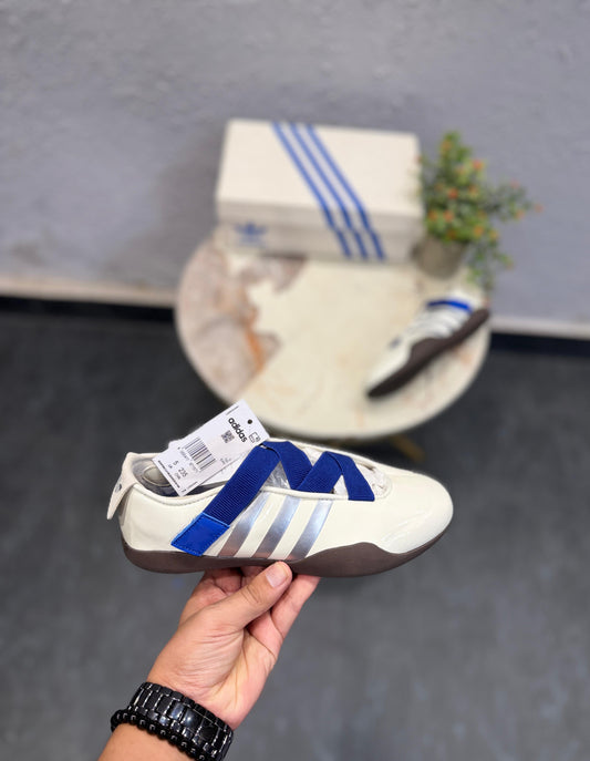 ADIDAS ORIGINALS TAEKWONDO CLOT WHITE BLUE