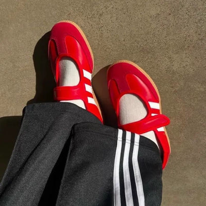 ADIDAS ORIGINALS SAMBA MARY JANE RED COLOR