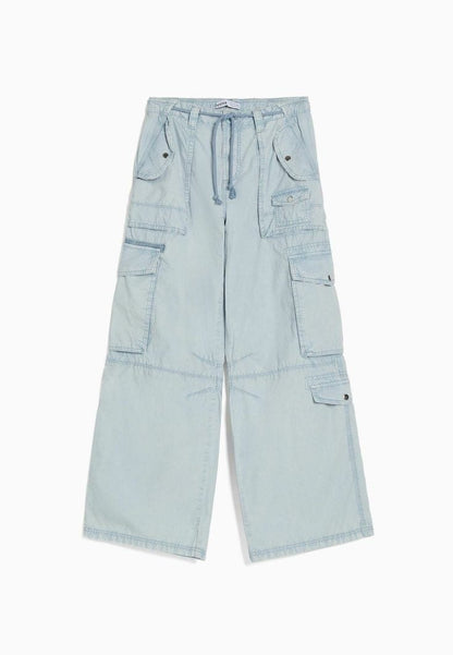 Bareshka Brand*
Faded Multi Pocket Relexed fit Pant
