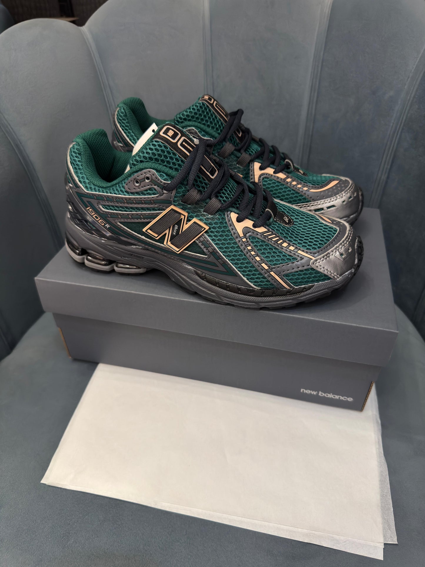 NEW BALANCE 1906 TRAIL GREEN MIX