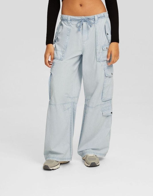 Bareshka Brand*
Faded Multi Pocket Relexed fit Pant