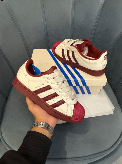 ADIDAS ORIGINALS SUPERSTAR WINE WHITE