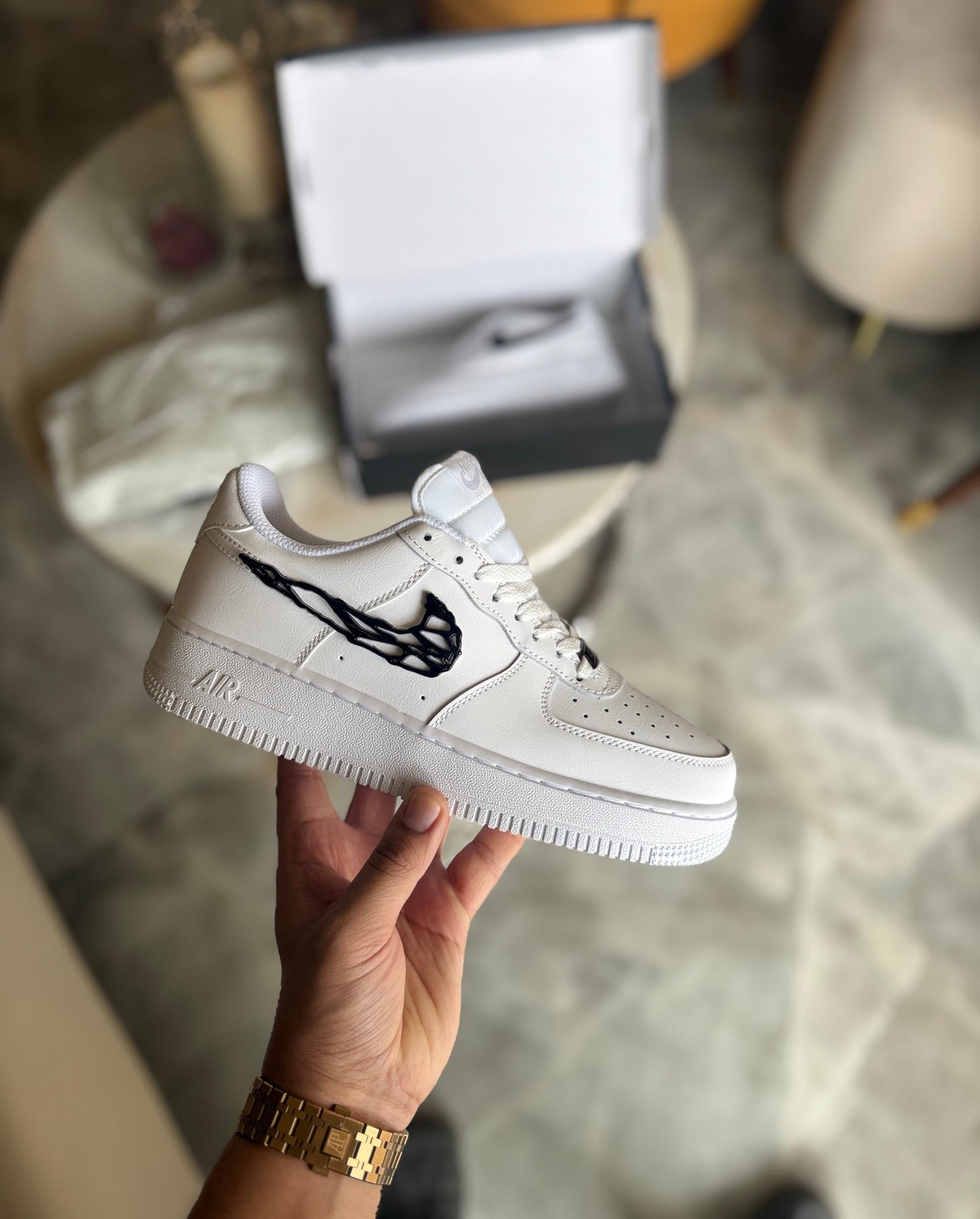 NIKE AIRFORCE ONE MOLTEN METAL VENOM