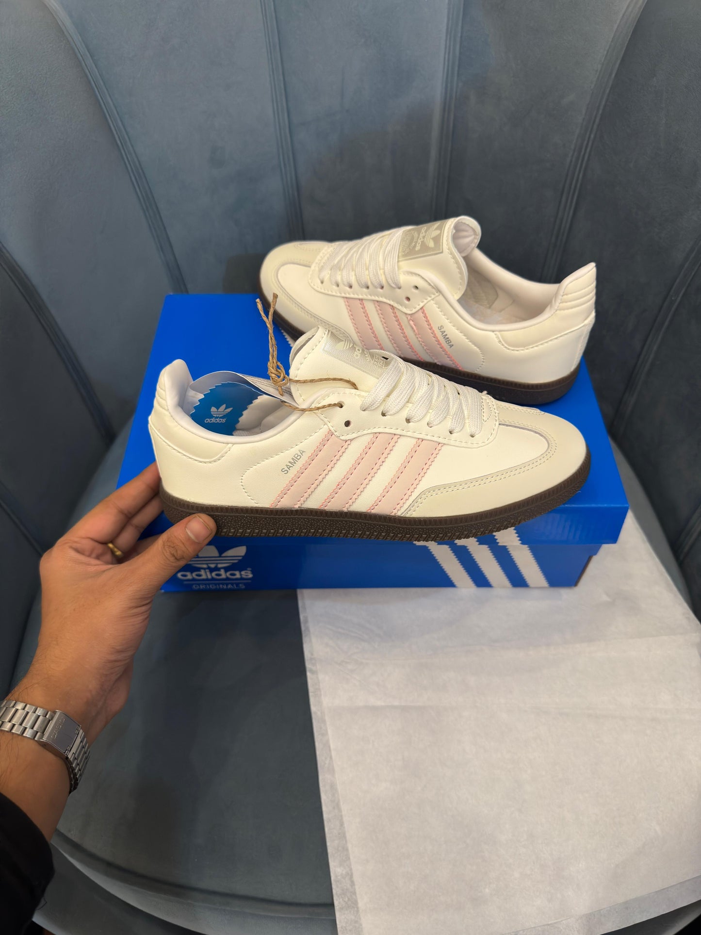 ADIDAS ORIGINALS SAMBA BABY PINK